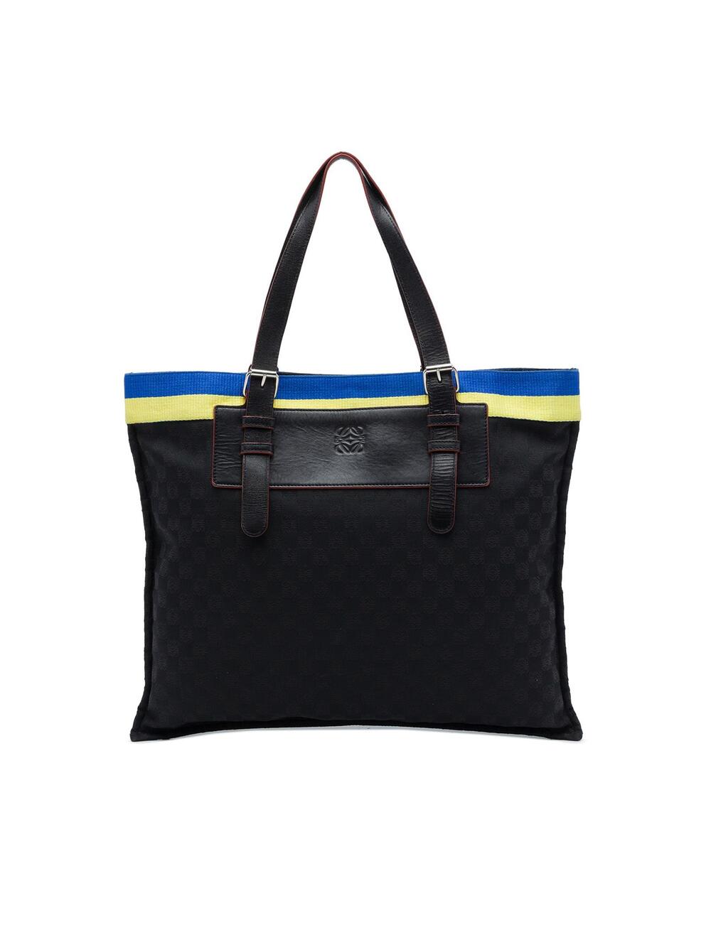 Loewe Anagram Canvas Tote Pre-Loved #360331L55B
